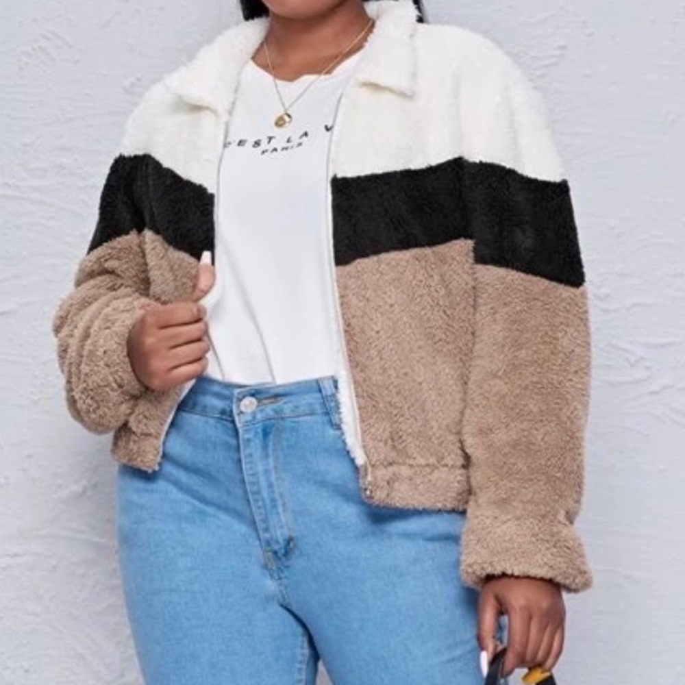 Fluffy jacket